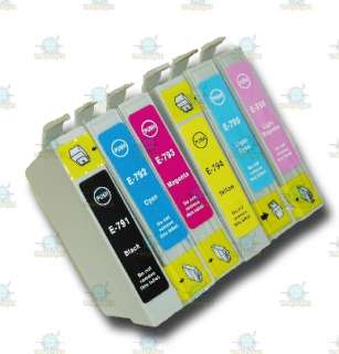 non OEM Ink Cartridges   T0801 6 / T0481 6 / T0791 6 for Epson 