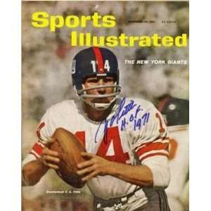  Y.A. Tittle (New York Giants) Sports Illustrated Magazine 