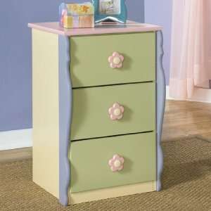 Doll House Youth Loft Drawer Chest in Multi Colored Finish