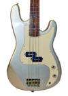 SILVER BC PRECISION BASS GUITAR WITH ACCESSORIES   NEW  