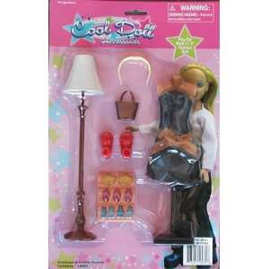   Doll Accessories   Dress Stand, Lamp, Purse, Shoes Toys & Games