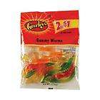Gurleys Gummi Worms 12 Count Peg Pack 2.5oz Bags Classic Fun Candy