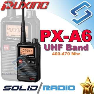 Puxing PX A6 mini UHF portable ham radio 400 470 Mhz  