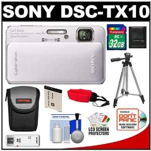 Sony Cyber Shot DSC TX10 Shock & Waterproof Digital Camera 