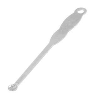   Silver Tone Metal Earpick Ear Wax Remover