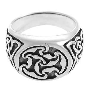   Hypoallergenic Celtic Claddagh Ring, sizes 10,11,12,13,14 Jewelry