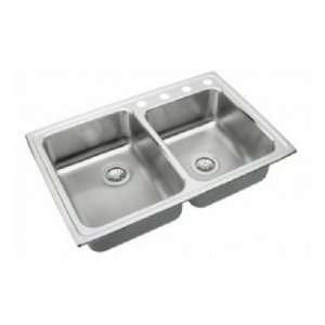  Elkay top mount double bowl kitchen sink LRAD250653 3 
