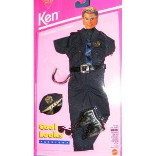  Ken Doll Policemans Uniform Oufit 1994 Cool Looks 