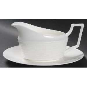   Gravy Boat and Underplate, Fine China Dinnerware