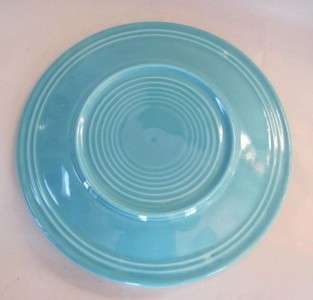 Vintage Homer Laughlin Fiesta Turquoise 10.25 Dinner Plate No Mark 