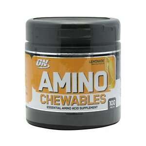 Optimum Nutrition Amino Chewables   Lemonade   100 ea 