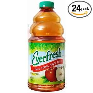 Everfresh Premium Apple Juice, 10 Ounce Grocery & Gourmet Food