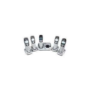   Expandable Digital Cordless Phone Set w/Answering System, 5 Handsets