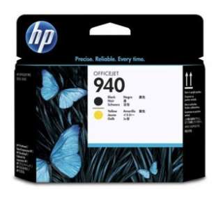 Genuine HP 940 Printhead Black/Yellow C4900A NEW Officejet 8000 8500