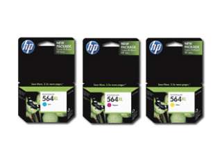 GENUINE HP Photosmart 5510 5514 6510 7510 Ink Cartridge 4/Pack 564XL 