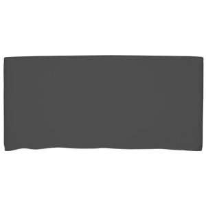  Twill Twin Slip Cover Headboard (Black) (52H x 40W x 4D 