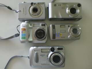   DIGITAL CAMERAS   Repair Or Parts   KODAK NIKON HP CANON ++  