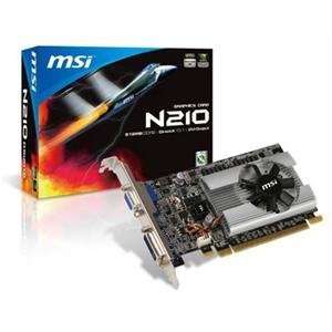  MSI Video, GeForce 210 512MB DDR2 (Catalog Category Video 