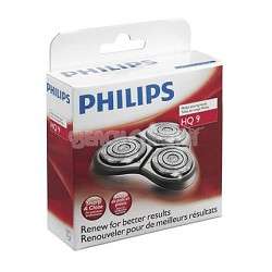 Philips Norelco HQ9 SpeedXL Replacement Heads 075020000743  