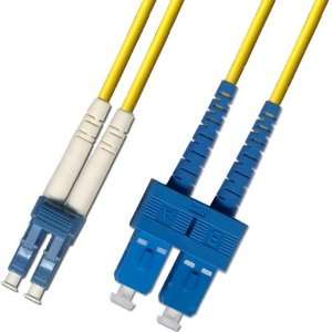   Singlemode Duplex Fiber Optic Cable (9/125)   LC to SC Electronics