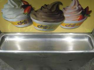   754 33 Soft Serve Ice Cream/ Frozen Yogurt Machine 2 Head Water Cooled