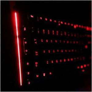   /Red LED Illuminated Multimedia Ultrathin Backlit Gaming Keyboard New