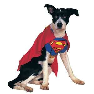    Superman Dog Costumes   SUPERMAN DOG COSTUME   MEDIUM