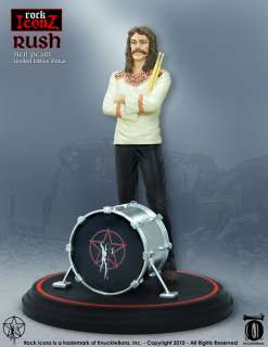Rock Iconz Neil Peart Rush statue 812264010264 812264010264  