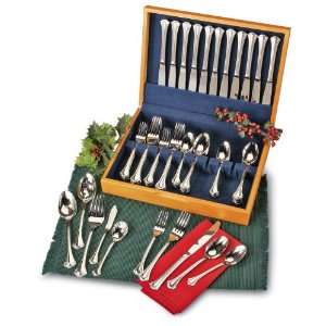   65 Pc. Resplendence Flatware Set with BONUS Chest