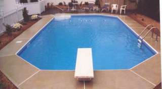 16 6 x 35 6 Grecian Inground Steel Swimming Pool Kit  
