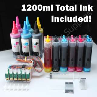 CISS & Extra Set ink #78 For Epson R260 R280 R380 RX580 RX595 RX680 