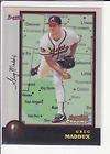 1998 Bowman Chrome International Refractor Greg Maddux