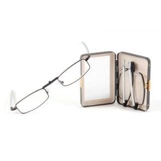 Pocket Eyes Folding Reading Glasses with Case    Unisex Design    8 