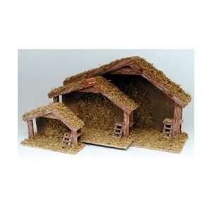   Small, Medium, Large Wooden Stable Set for Christmas Nativity Displays
