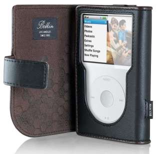 BELKIN Leather Folio Case for 6G 7G iPOD Classic 160GB 120GB 80GB 