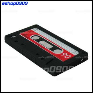 Cassette Tape Silicone Case Cover for iPod Touch 4 4th  