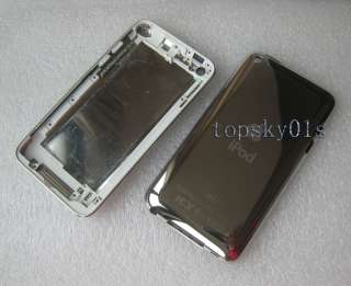 silver back housing cover assembly for ipod touch 4 4g