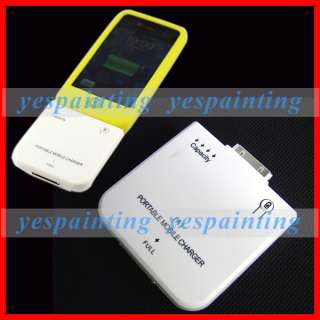 1900mAh Portable External Mobile Battery Charger for iPhone 4 4G 4S 3G 