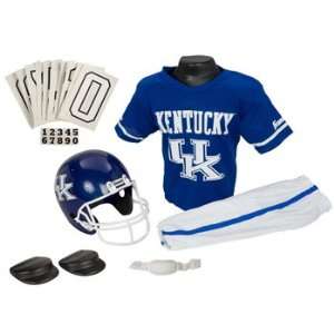  Kentucky Wildcats Football Deluxe Uniform Set   Size Small 