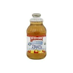  Lakewood Fruit Juice Beverage, Light, Organic Apple, 32 fl 