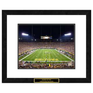 Green Bay NFL Lambeau Field Framed Stadium Print 845033001521  