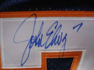 John Elway Signed Jersey COA Auto Denver Broncos  