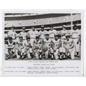  1973 Atlanta Braves Old Timers Game Photo   MLB Photos 