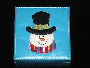   Snowman Gift Candy Card Jewelry Keepsake Box   NEW   