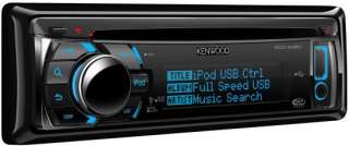 NEW KENWOOD KDC 448U CAR CD PLAYER MULTICOLOR LCD DISPLAY XM SAT READY 