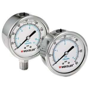     Liquid Filled All Stainless Steel Gauges