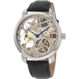 Akribos XXIV Mens AK406SS Davinci Stainless Mechanical Watch