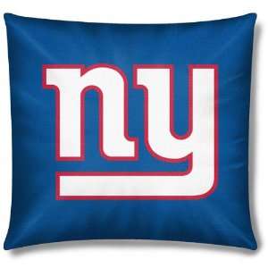  New York Giants 12 Toss Pillow