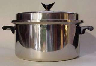   STAINLESS COOKWARE REGAL WONDER WARE DUTCH OVEN SKILLET LID USA  