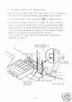 Knitting Machine Accessory Service Manuals  